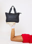 DÈS VU Zip Tote Bag - Black