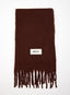 Knitted Scarf - Chocolate