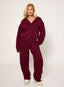 Lovers Cardigan - Burgundy