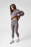 DÈS VU full shot of charcoal grey leggings