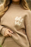 Close up image of Dès Vu Farmhouse Collection Knitted Jumper