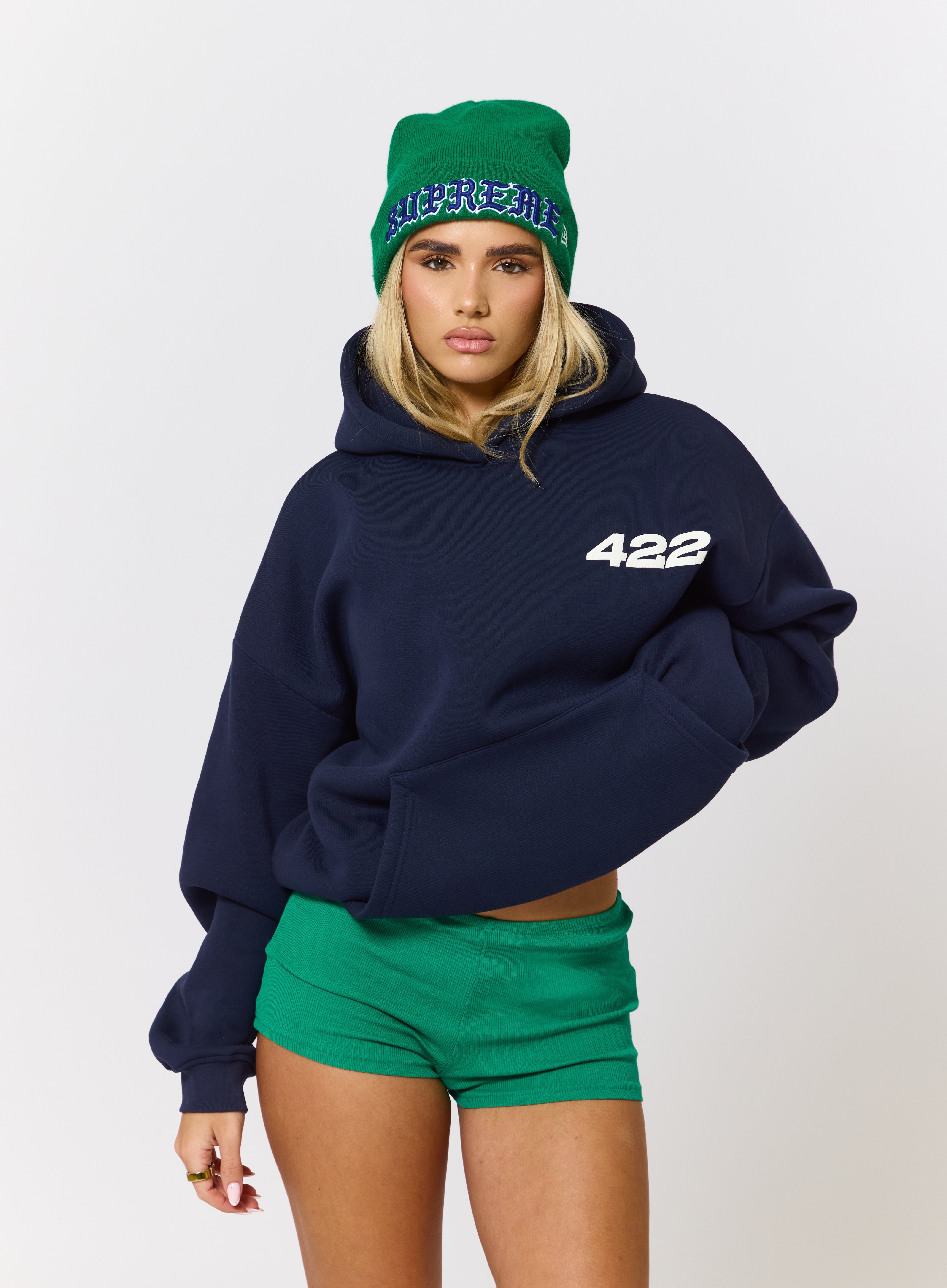Hoodie - Navy – Dès Vu