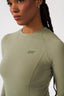 Long Sleeved Top - Olive