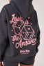 Love Is The Answer Hoodie - Charcoal