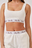 Cropped Lounge Set - Cream