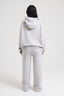 Hooded Knit Jumper - Grey