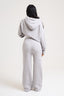 Knitted Trousers - Grey