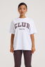 Club Oversized Tee - White