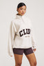 Club Quarter Zip Sweat - Light Stone