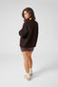 Daily Embroidered Jumper - Chocolate