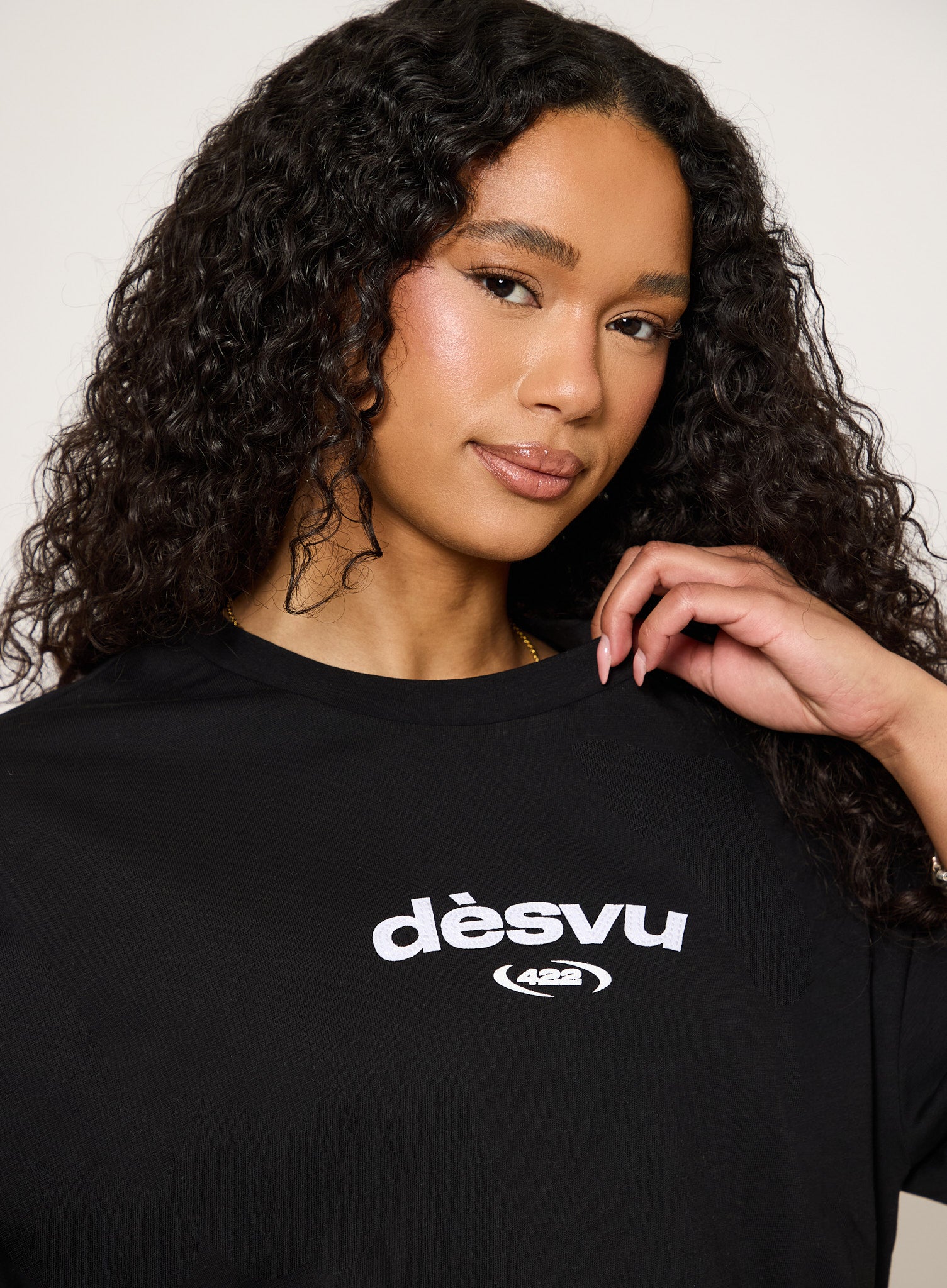 422 Oversized Tee - Black – Dès Vu