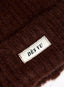 Knitted Beanie - Chocolate