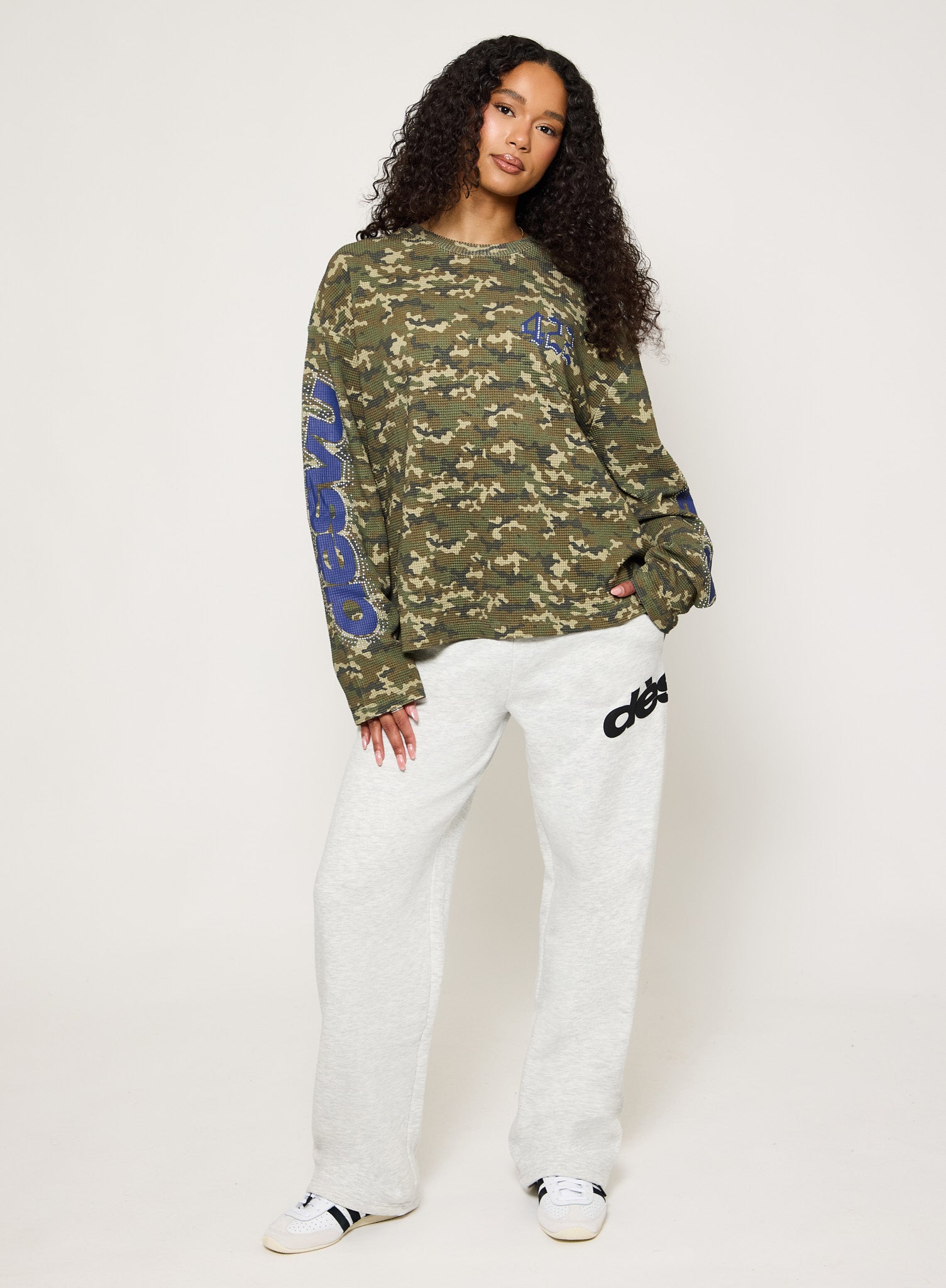 Waffle Tee Long Sleeve - Camo – Dès Vu Waffle Tee Long Sleeve - Camo – Dès Vu