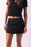 Cargo Mini Skirt - Black