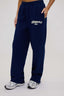422 Leopard Joggers - Navy
