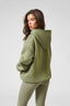 DÈS VU Olive daily hoodie back