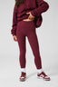 DES VU Front of Burgundy Leggings