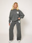 Knitted Trousers - Charcoal