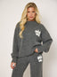 Knitted Crew - Charcoal