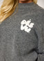 Knitted Crew - Charcoal