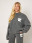 Knitted Crew - Charcoal