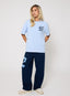 422 Oversize Tee - Light Blue