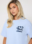 422 Oversize Tee - Light Blue