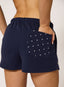 Polka Shorts - Navy