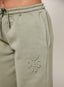 Lovers Wide Leg Joggers - Olive