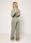 Lovers Wide Leg Joggers - Olive