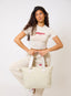 DÈS VU Zip Tote Bag - Stone
