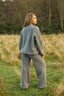 Bubble Knitted Trousers - Charcoal