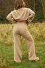 Bubble Knit Trousers - Taupe