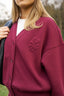 Lovers Cardigan - Burgundy